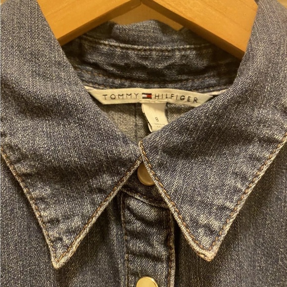 Tommy Hilfiger Denim Sleeveless Dress Size 8 GUC - Picture 7 of 13